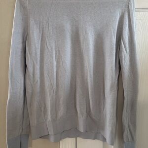 lululemon athletica Light Gray Long Sleeve Tee